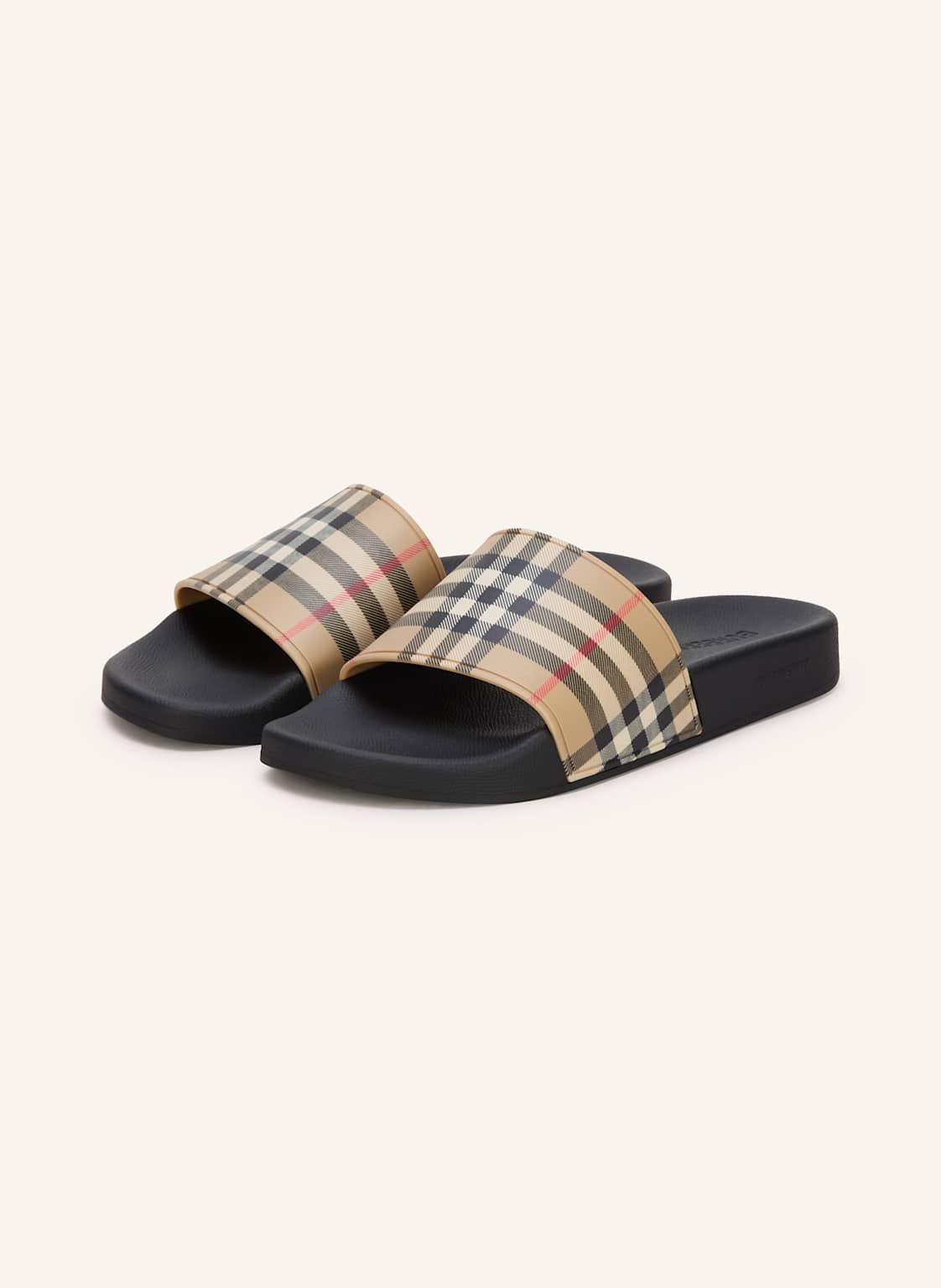 LORO Flat Slide Sandalen