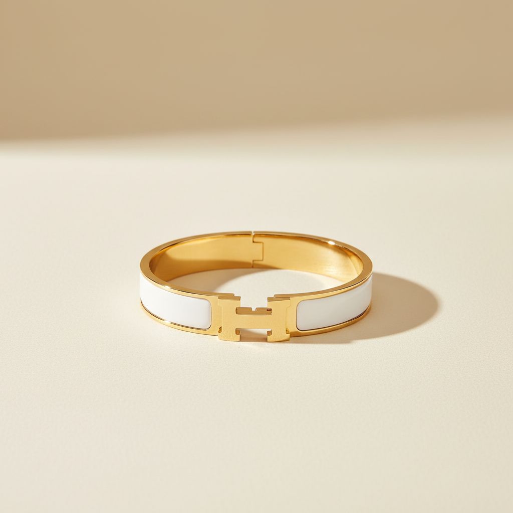 LORO Enamel Cuff Armband