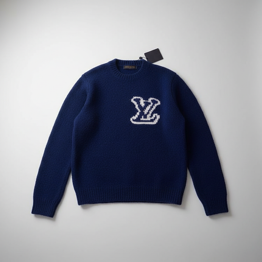 LORO Graphic Print Sweater
