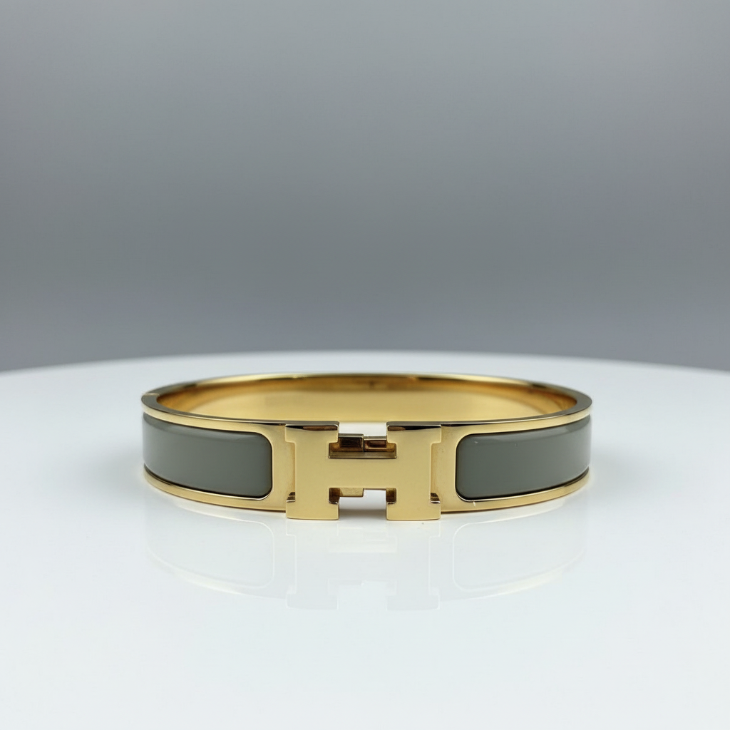 LORO Enamel Cuff Armband